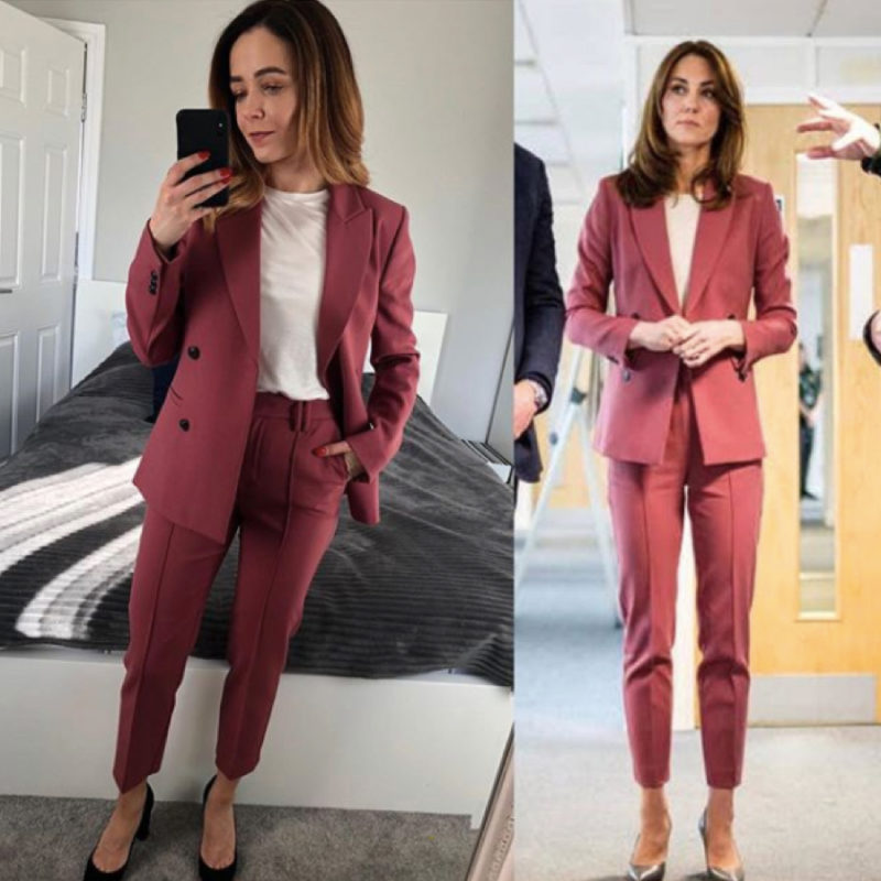 This Girl Is Copying Kate Middleton’s Style To The Max!