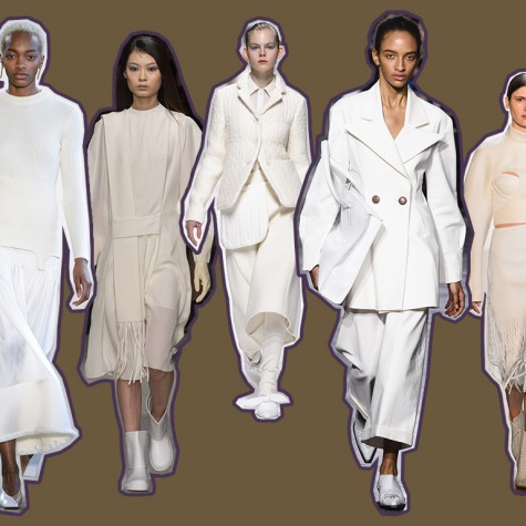 How to wear white in fall and winter