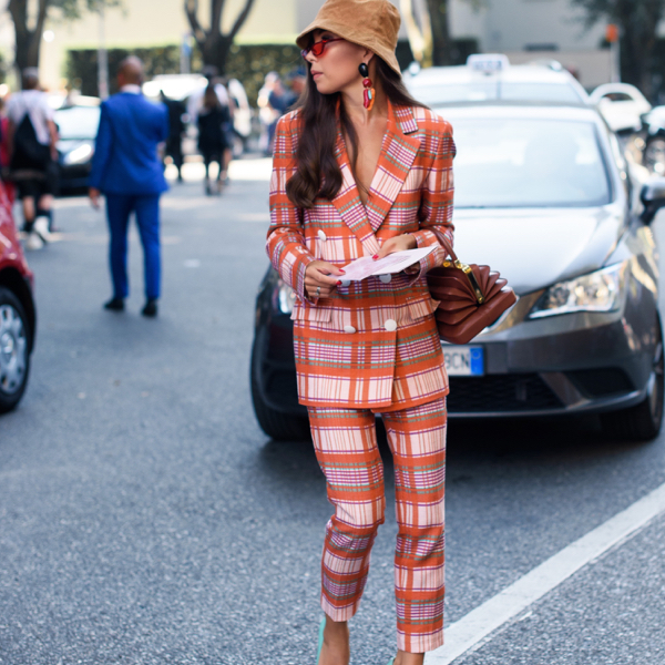 10 plaid suits that will make you happy to go to work