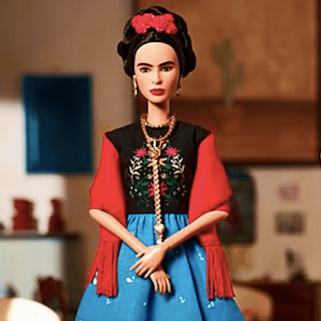 Barbie Doll turns 60 and here she is as Frida Kahlo