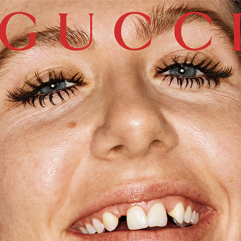 Punk singer Dani Miller stars Gucci's campaign for the new mascara L'Obscur.