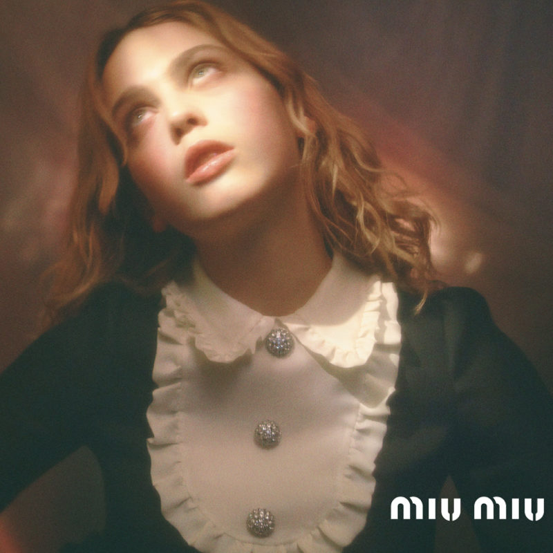 Miu Miu foresees a Fall 2020 full of celebrations Here Comes The Night collection.