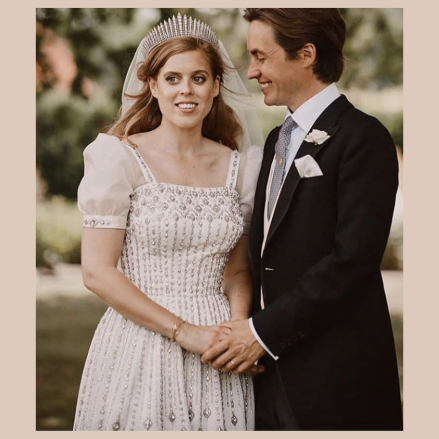 Princess Beatrice and Count Edoardo Mapelli Mozzi in their wedding day