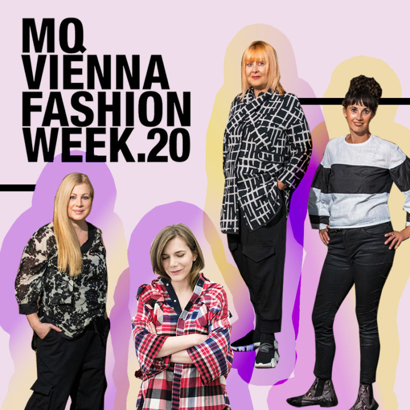 The women behind MQ Vienna Fashion Week 2020.