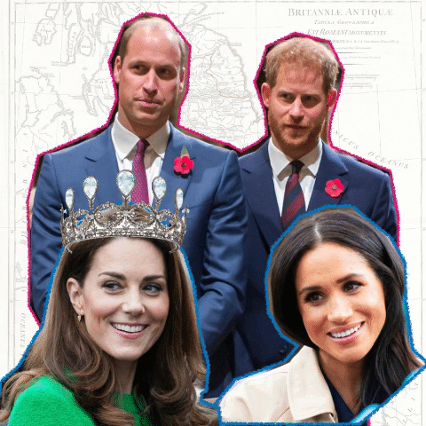William and Kate, Harry and Meghan, whose side are you on in the royal family war