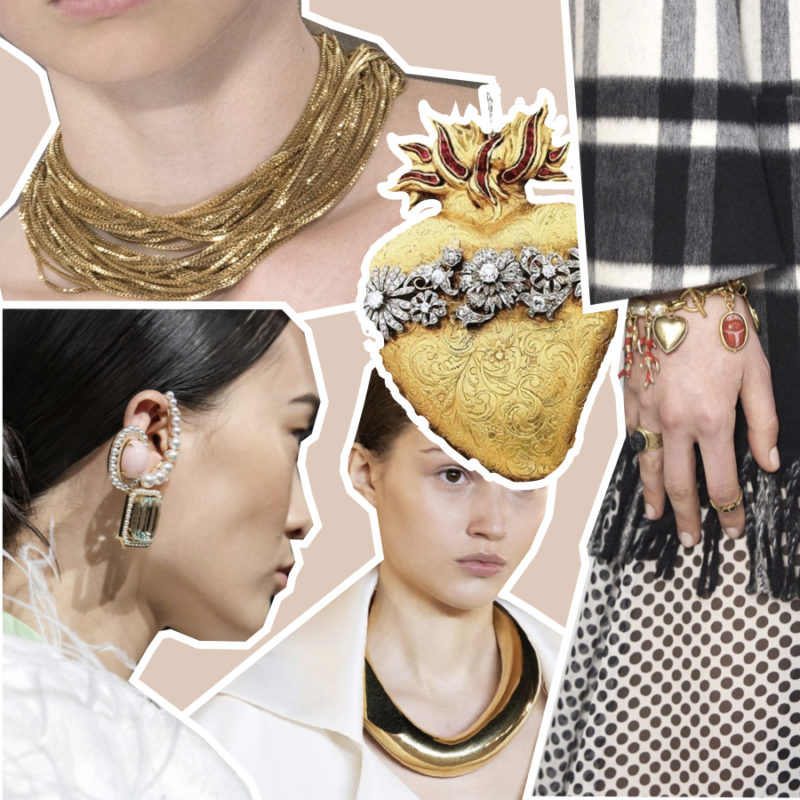 The jewellery trends spotted during Fall 2020 Fashion Week.