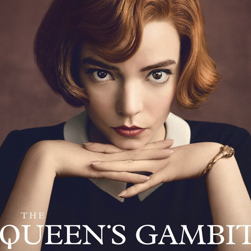 Anya Taylor-Joy stars The Queen's Gambit.