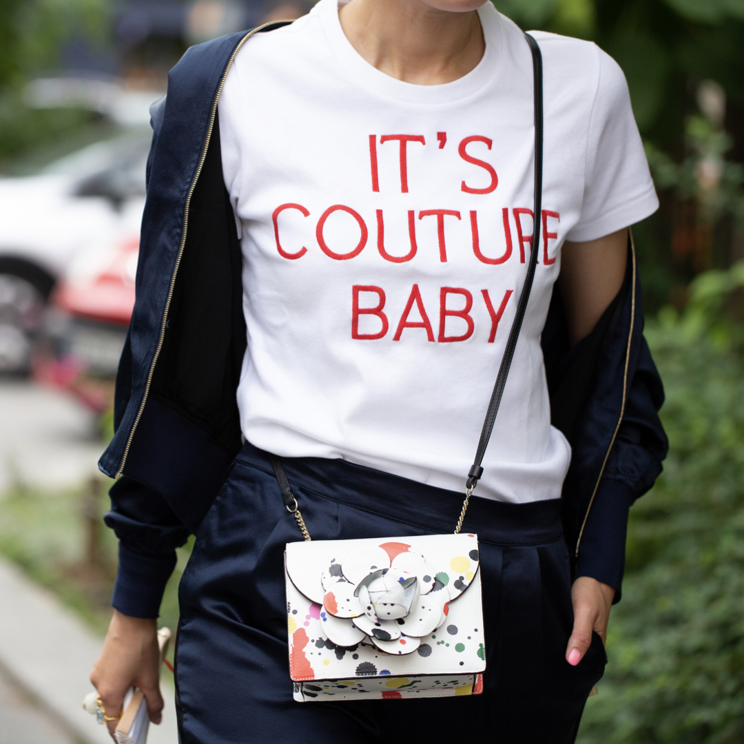 Slogan T-shirts are a hot trend for S/S 21.