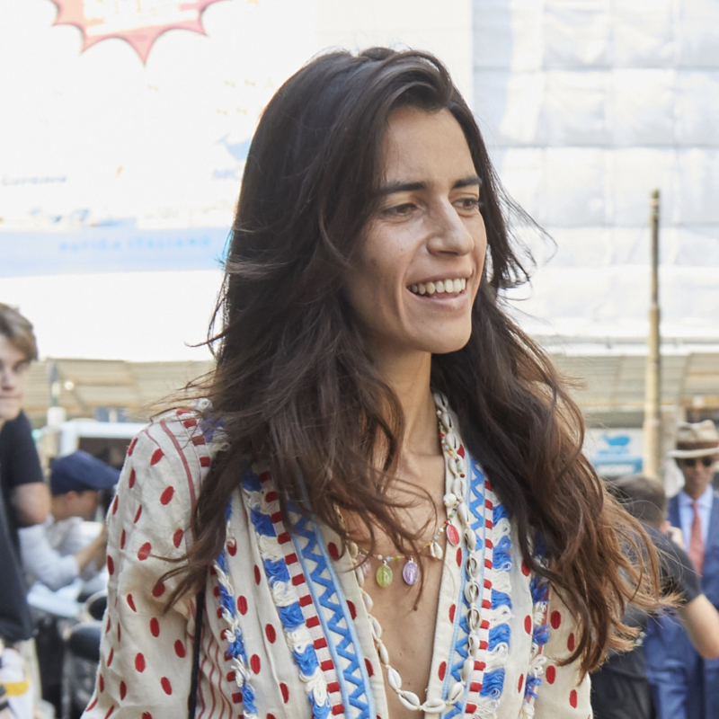 The chic Chiara Totire shows how to wear the new boho style.