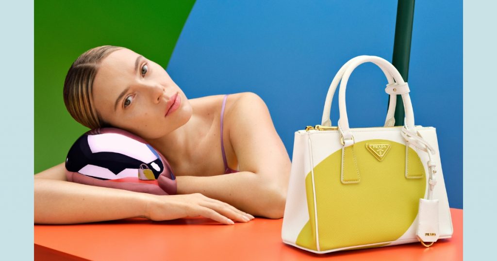Scarlett Johansson in Prada Galleria Bag Campaign by Alex Da Corte