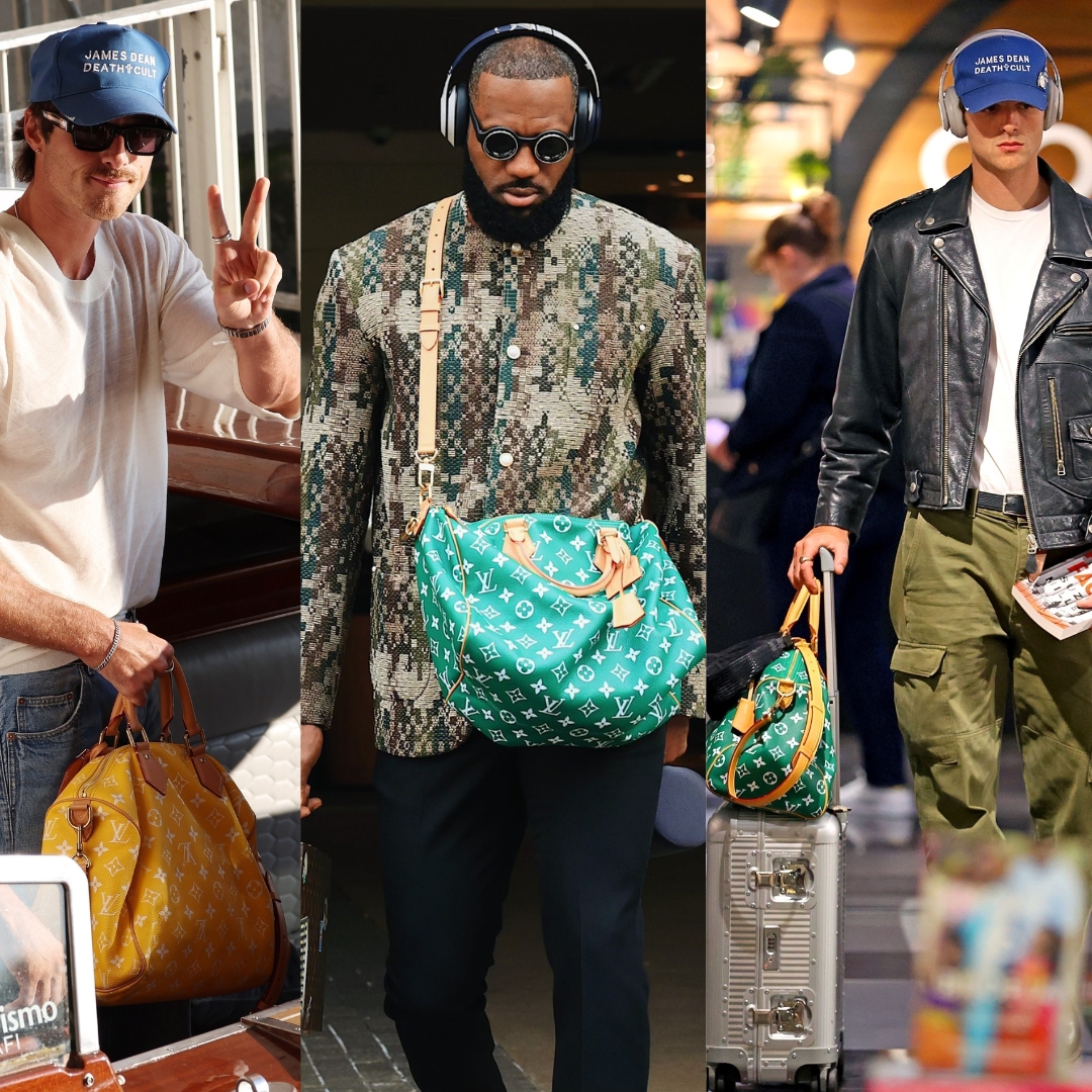 street style-Jacob Elordi and LeBron James wearing the new Louis Vuitton's bag