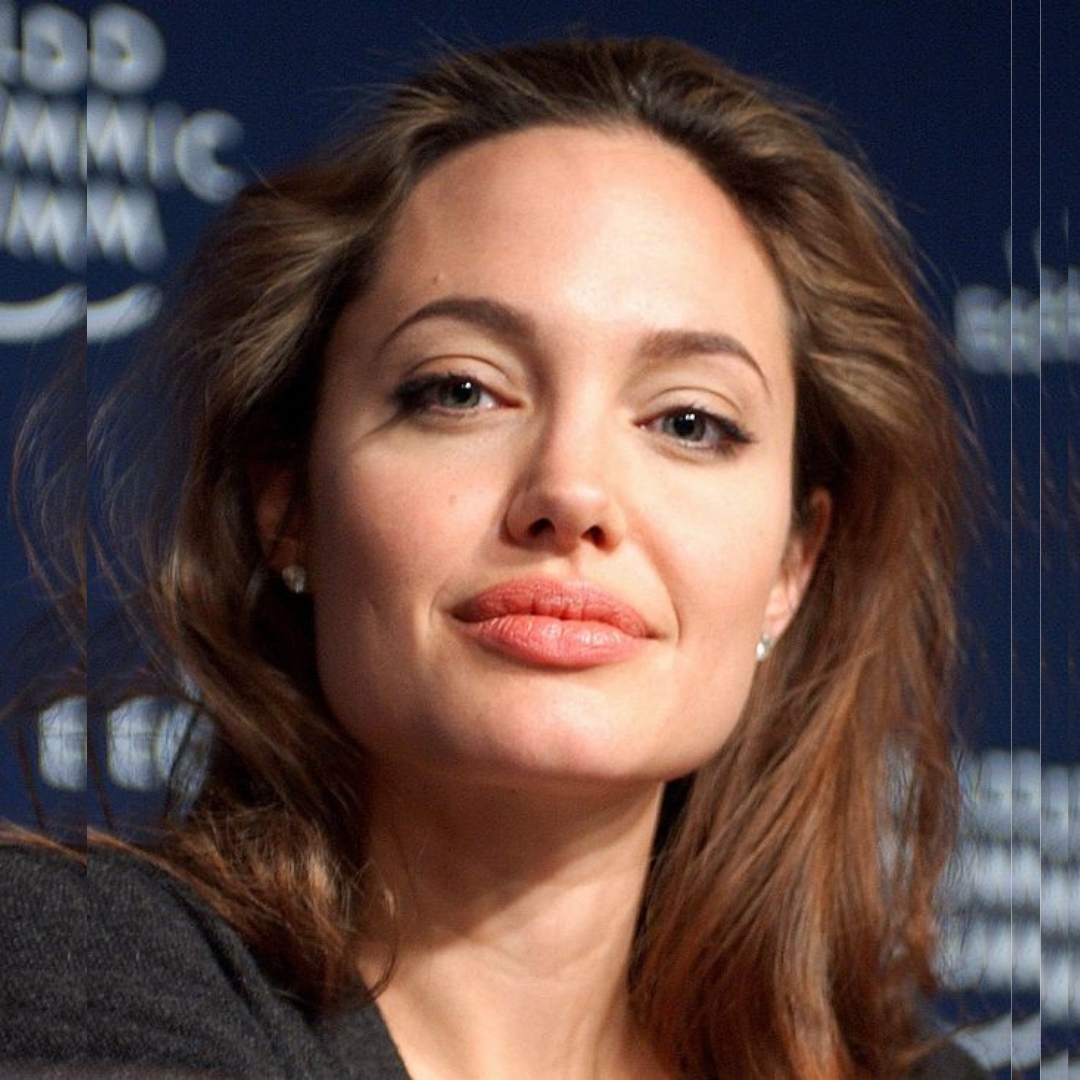 Angelina Joliei n Davos at the World Economic Forum